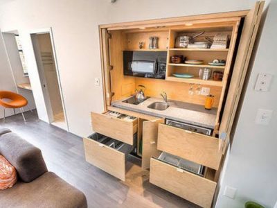 3 cách thiết kế nội thất phòng bếp cho căn hộ nhỏ được gọn gàng hơn